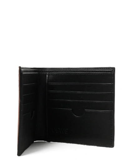 Shop Loewe Anagram Wallet Brown