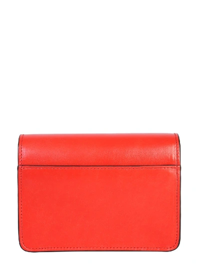 Shop Jw Anderson Anchor Crossbody Bag In Red