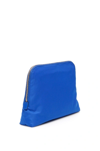 Shop Anya Hindmarch Lotions And Potions Pouch In Electric Blue