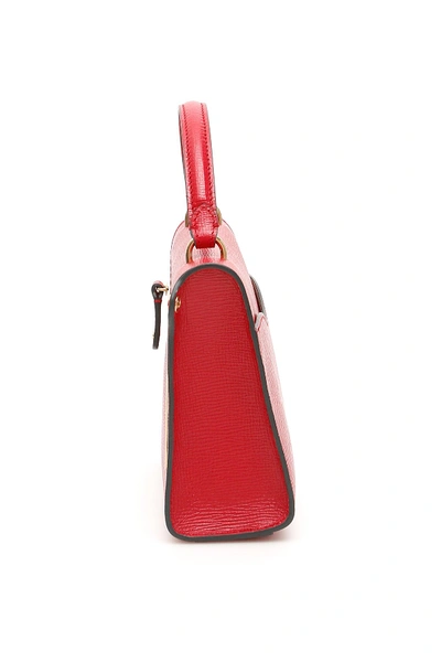 Shop Anya Hindmarch Small Postbox Bag In Carmine