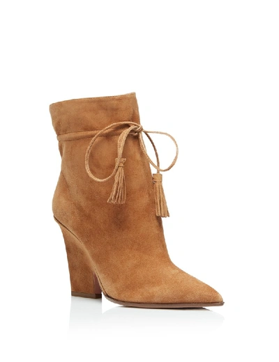 Shop Aquazzura Boots In Cammello