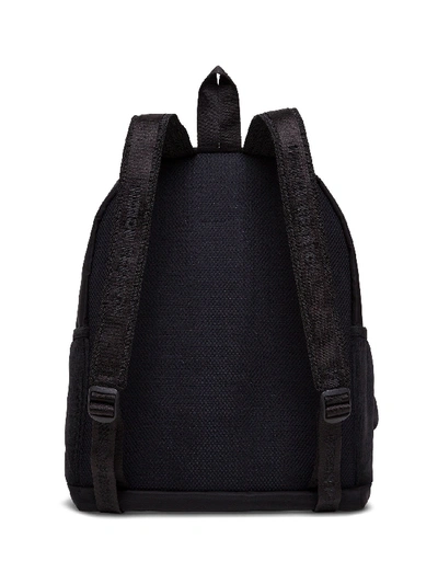 Shop Heron Preston Backpack With Logo Label In Black