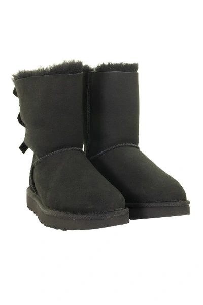 Shop Ugg Bailey Bow Ii Black Boots