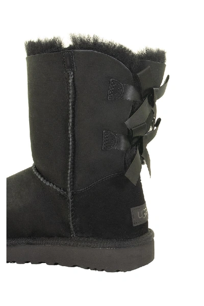 Shop Ugg Bailey Bow Ii Black Boots