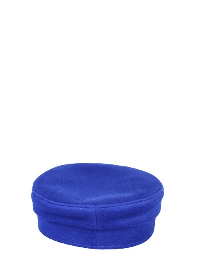 Shop Ruslan Baginskiy Baker Boy Hat In Blue