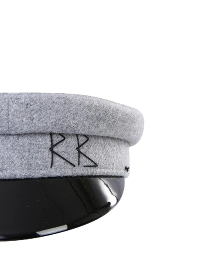 Shop Ruslan Baginskiy Baker Boy Hat In Grey