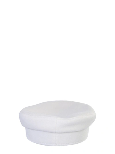 Shop Ruslan Baginskiy Baker Boy Hat In White