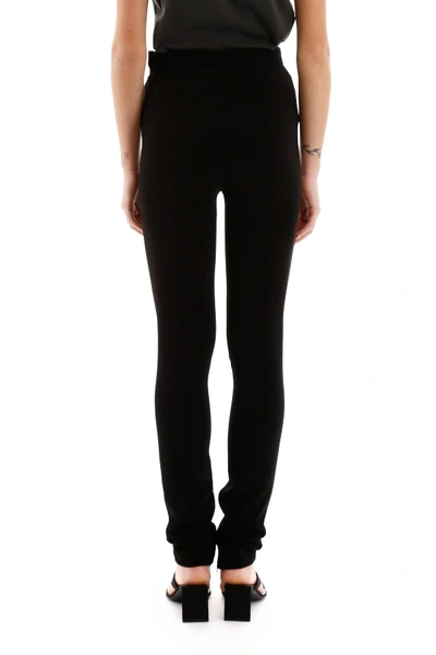 Shop Balenciaga Slim Pants In Black