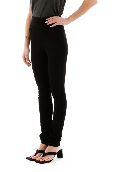 Shop Balenciaga Slim Pants In Black