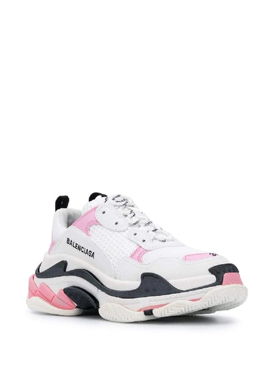 Shop Balenciaga Sneakers In Rosa