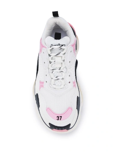 Shop Balenciaga Sneakers In Rosa