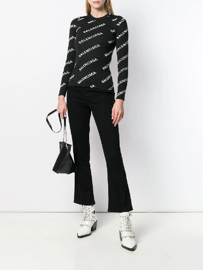 Shop Balenciaga Sweaters In Nero