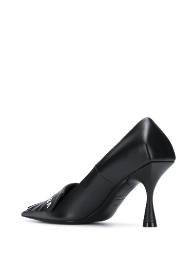 Shop Balenciaga With Heel In Nero