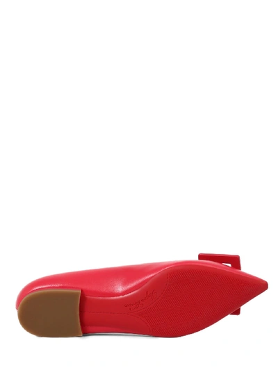 Shop Roger Vivier Ballerina Gommettine Red