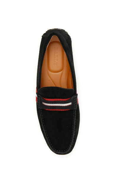 Shop Bally Pietro Driving Shoes In Black