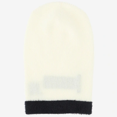 Shop Balmain Hats In Bianco
