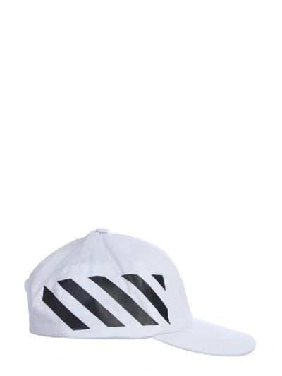 Shop Off-white Baseball Cap In White