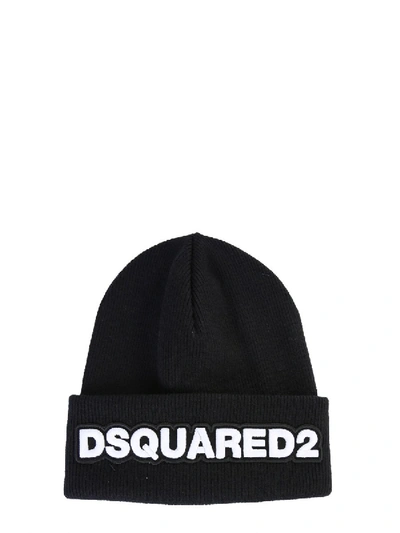 Shop Dsquared2 Beanie Hat In Black