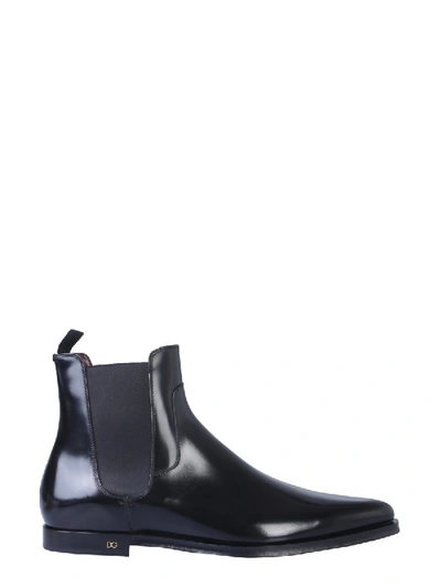 Shop Dolce & Gabbana Beatles Millennials Boot In Black