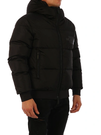 Shop Dsquared2 Bomber Jacket In Black