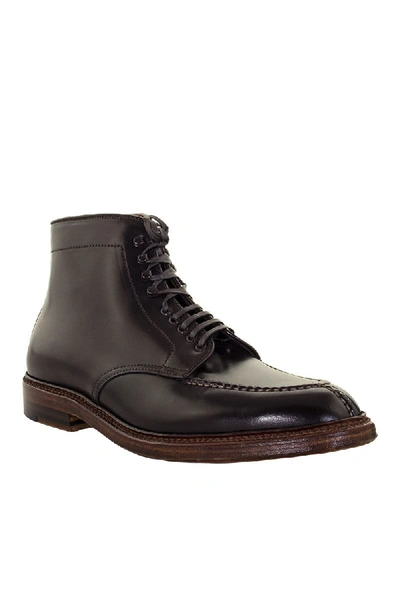 Shop Alden Shoe Company Alden Boot Cordovan In Brown