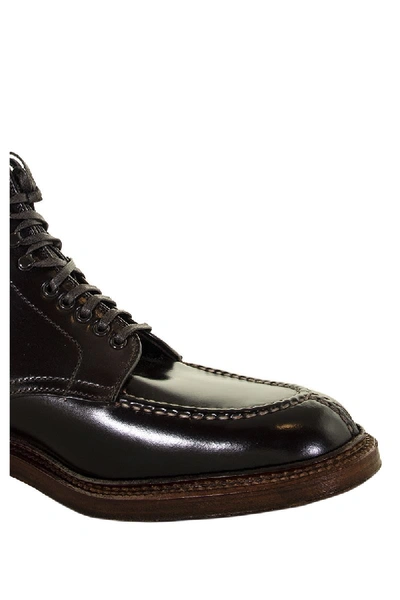 Shop Alden Shoe Company Alden Boot Cordovan In Brown