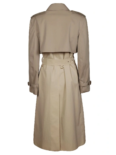 Shop Burberry Coats In Lightsand
