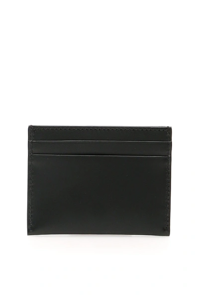 Shop Burberry Sandon Cardholder In Black