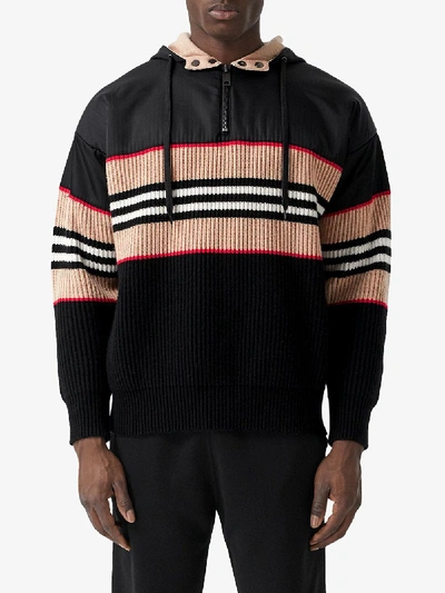 Shop Burberry Sweaters In Nero