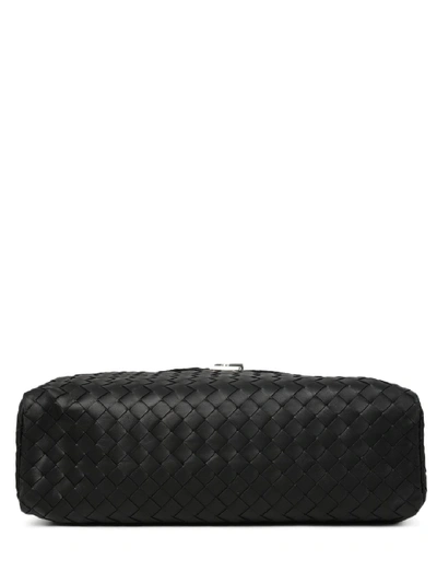 Shop Bottega Veneta Business Leather Bag In Black