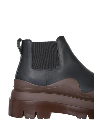 Shop Bottega Veneta Bv Tire Boots In Black