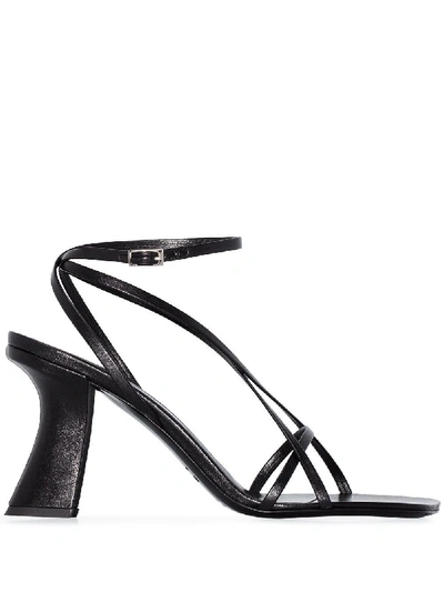 Shop By Far Sandals In Nero