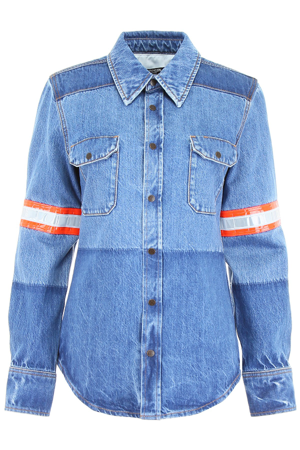 calvin klein 205w39nyc denim shirt