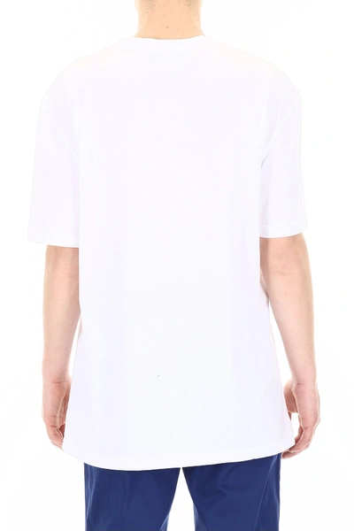Shop Calvin Klein 205w39nyc Jaws T-shirt In White