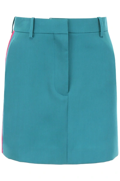 Shop Calvin Klein 205w39nyc Mini Skirt In Mangrove