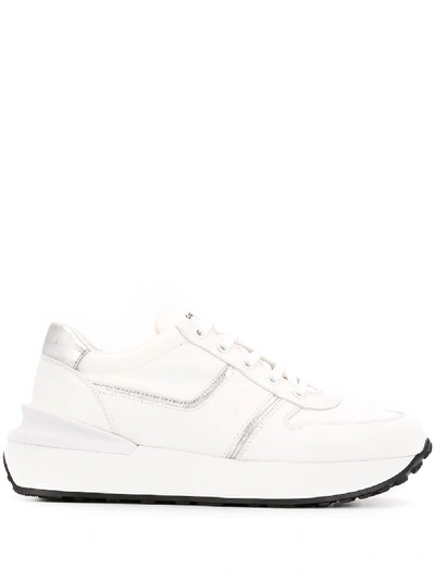 Shop Car Shoe Flat Shoes In Bianco