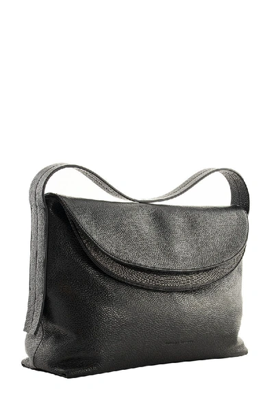 Shop Fabiana Filippi Carlotta Leather Bag, Black