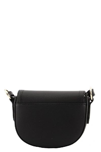 Shop Longchamp Cavalcade Crossbody Bag Xs In Black