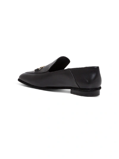 Shop Ferragamo Cesaro Loafer In Black