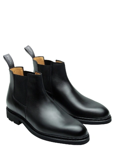 Paraboot Stivaletti Chelsea Chamfort/galaxy In Black