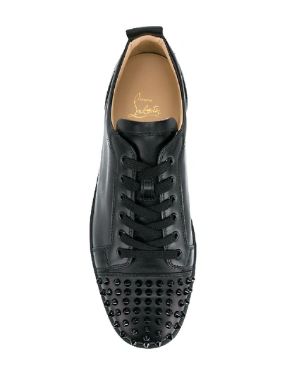 Shop Christian Louboutin Sneakers In Nero