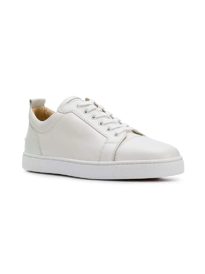 Shop Christian Louboutin Sneakers In Bianco