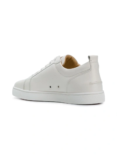 Shop Christian Louboutin Sneakers In Bianco