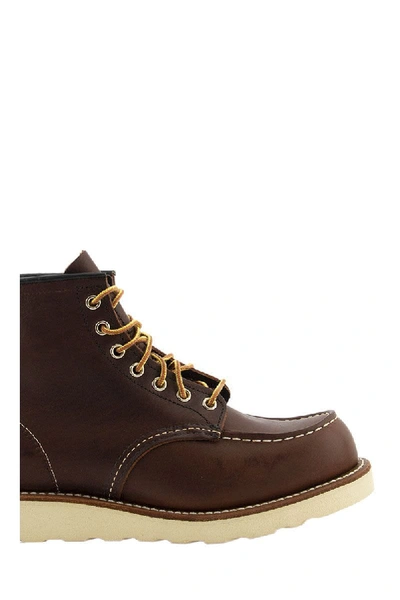 Shop Red Wing Shoes Red Wing Classic Boot Brown Moc Briar Oil