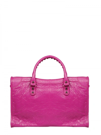 Shop Balenciaga Classic City Bag In Rosa