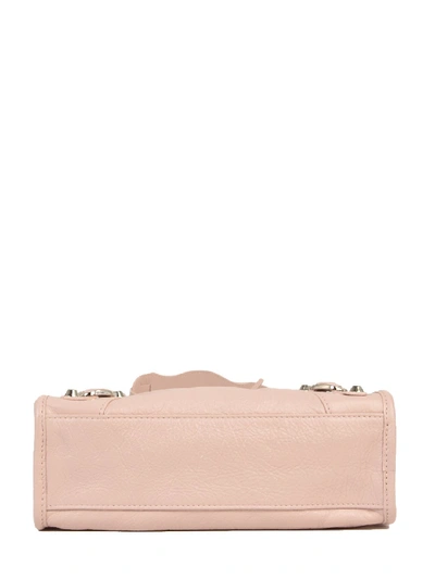 Shop Balenciaga Classic City Mini Bag Pink