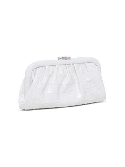 Shop Balenciaga Cloud Xs Handbag In White