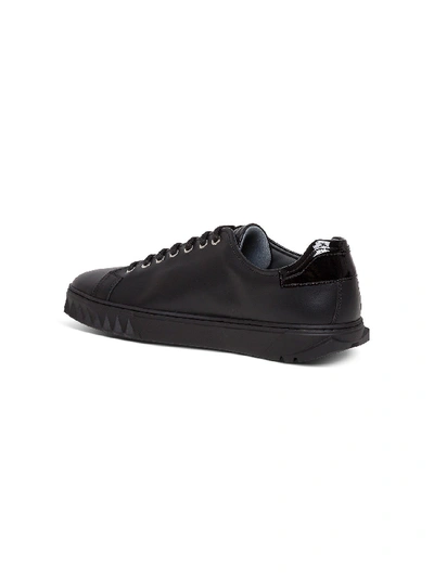 Shop Ferragamo Clyde Sneakers In Black