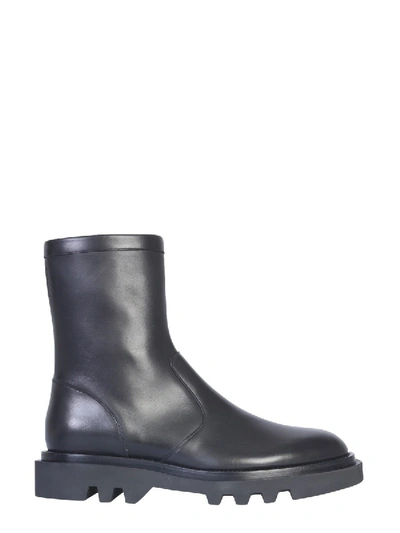 Shop Givenchy Combat Boot In Black