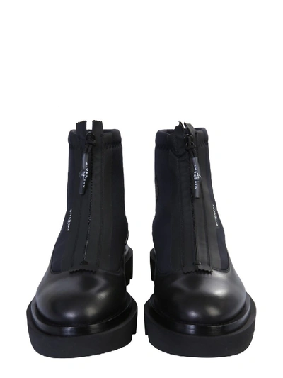 Shop Givenchy Combat Derby Boots In Black